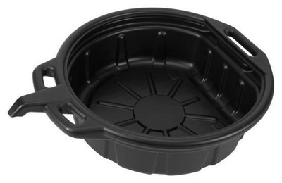 PERFORM TOOL W4071 Black Oil Drain Pan (4.5 gallon)
