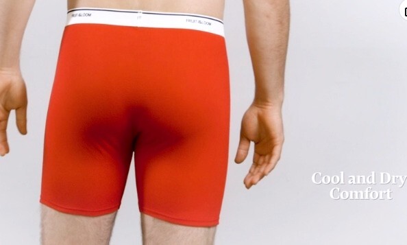 Fruit of the Loom Mens Lightweight Active Cotton Blend Underwear 4 or 8 Pack