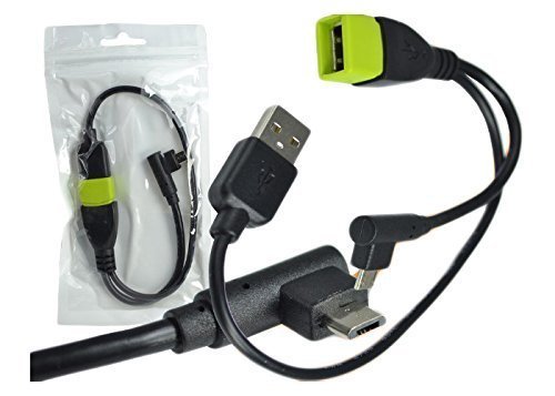 Cavo Dati Otg Ricarica Microusb Per Smartphone Linq Otg-2am