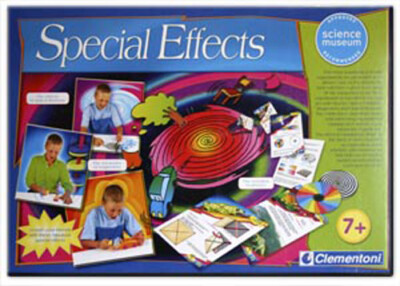 NEW CLEMENTONI SPECIAL EFFECTS Science Kit Museum Approved Kit Optical Illusions