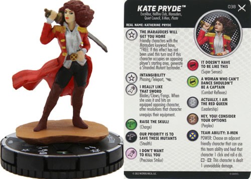 Marvel Heroclix X-Men X of Swords Rare : Kate Pryde - 038