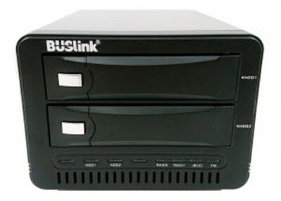 U32-16TB2SDG2R1 16TB SSD 2-Bay RAID 1 USB 3.2 Gen 2/eSATA External Solid State