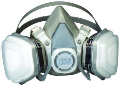 3M Paint Spray Respirator Large OV P95 Lightweight Comfort Disposable 