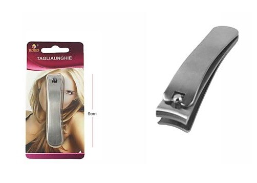 Tagliaunghie Taglierina Taglia Unghie Acciaio Mani Piedi Cura 62490 dfh