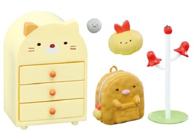 Re-Ment Miniature Sumikko Gurashi My Room Furniture Full Set 8 pieces Rement