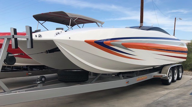 2009 E-Ticket 29' Luxury Cat, Teague 825's w/Imco SC Drives