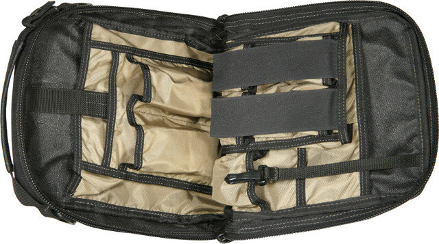 Maxpedition NeatFreak Organizer Black 0211B 9 1/2" x 7 1/2" x 3" closed. 1 1/2"