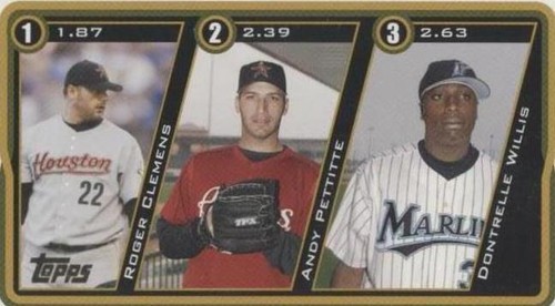 2005 Topps Updates & Highlights - Andy Pettitte Dontrelle Willis Roger Clemens #UH145