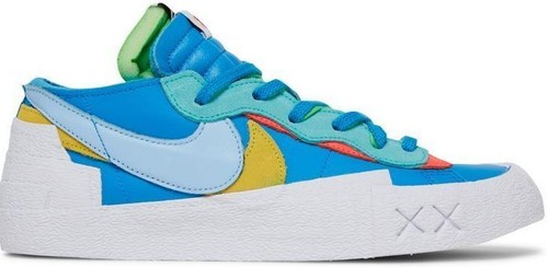 Nike Blazer Low x Sacai Iron Grey White Sneaker DD1877 002 Men's