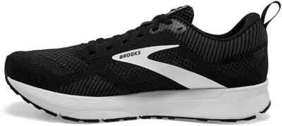 

Женские кроссовки Brooks Revel 5, черный/металлик/белый, 12 B(M) США, Black/metallic/white