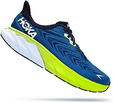 

Мужские кроссовки HOKA Arahi 6, синий графит/синий коралл, 9 D, средний размер США, Blue graphite/blue coral