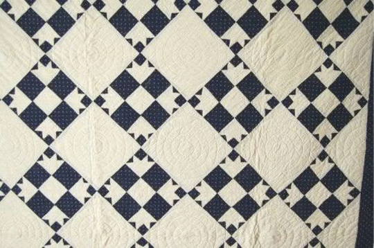 Antique Indigo Blue and White 