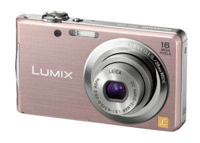 Panasonic Digital Camera LUMIX FH5 Pink Gold DMC-FH5-N