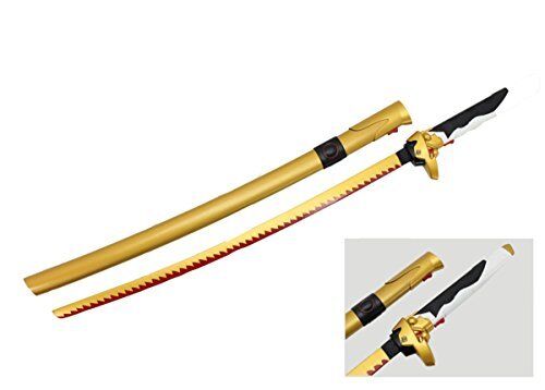 Genji Over Watch Replica Sword Prop Cosplay Gold Color