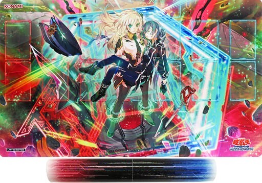 Yugioh Official Playmat Sky Striker Mobilize Linkage LImited