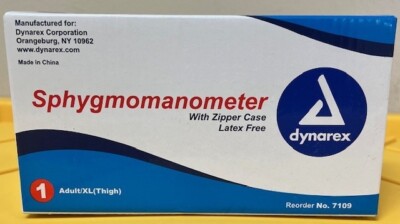Dynarex Sphygmomanometer - Adult XL Thigh - No. 7109