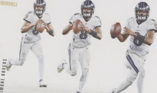 2022 Panini Luminance Lamar Jackson #VST-LJA