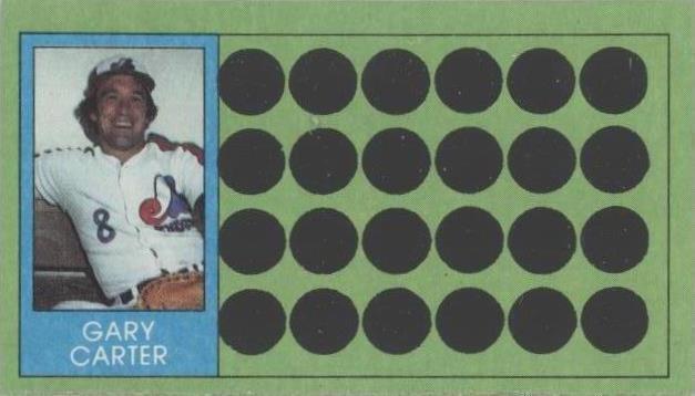 1981 年 Topps 棒球划痕-加里·卡特 #66
