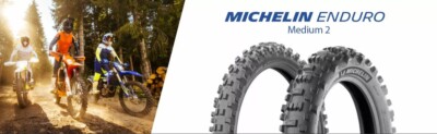 Michelin Enduro Medium 2 Front And Rear Tyres