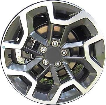 New 17x7 Inch Aluminum Wheel Rim Fits 2016-2017 Subaru Crosstrek W/o Center Cap