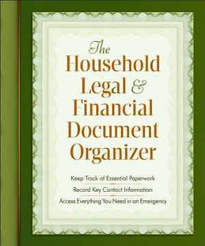 Household Legal and Financial Document Organizer, The - Spiral-bound - Good