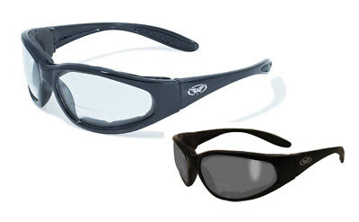 Global Vision Hercules® 1 Bifocal Safety Glasses, Clear & Smoke, ANSI Z87.1-2010