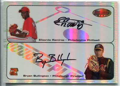 2003 Bowman's Best Double Play Autographs #EB E.Ramirez/B.Bullington