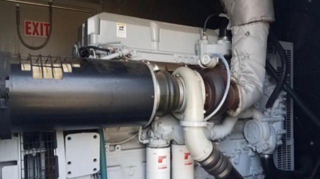 Detroit Diesel 420 kW diesel genset EPA Tier 3, 69 Hrs Yr 200 - CSDG # 2423