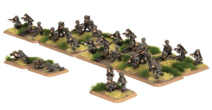 Fallschirmjäger Zug West German WWIII x35 Figs Team Yankee