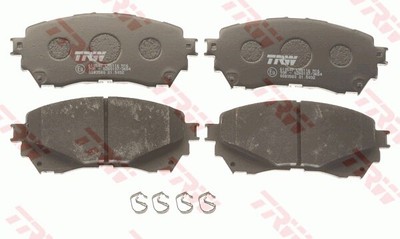 TRW Bremsbelagsatz Scheibenbremse COTEC GDB3580 für MAZDA vorne GJ GL GJ2 GL2