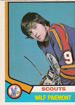 1974-75 O-Pee-Chee #292 Wilf Paiement RC - VG-EX