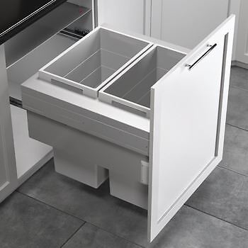 Hailo US Cargo 24 Kitchen Waste Bin Pull-Out Soft Close Organize Space