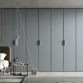 Built In Fitted Wardrobe Hinged Sliding Door Walk In Bedroom Home