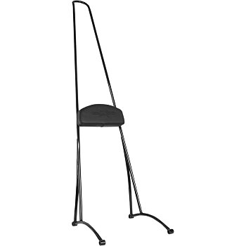Burly 40in Black Stupid Tall Sissy Bar for Harley Dyna Switchback 12-16