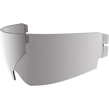 *FREE SHIPPING* ICON ALIANCE GT/AIRFLITE/AIRFORM HELMET DROPSHIELD SILVER