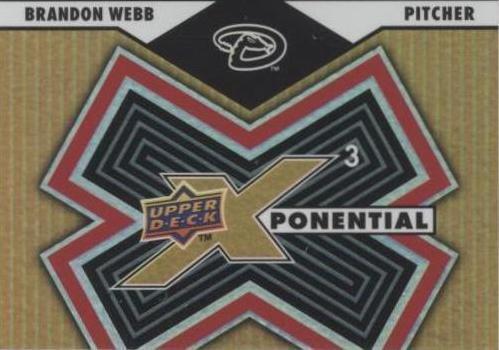 2009 Upper Deck X - Brandon Webb #X3-BW
