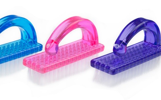 Spazzola Spazzolino Per Unghie Nail Art Manicure Pedicure Smalto Gel Color dfh