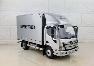 FOTON Foton Aumark S light cargo truck silver 1/22 DIECAST Truck Pre-built Model