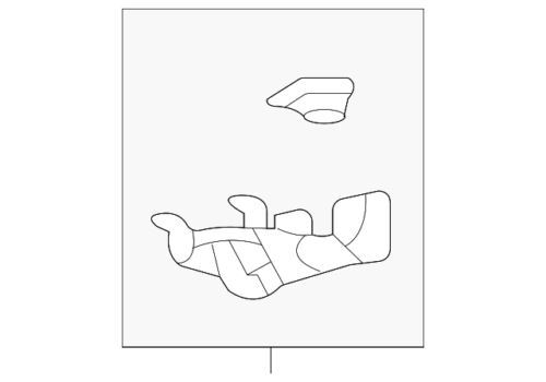 OEM NEW Ford Motor Mount Nut -W716699-S439