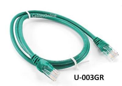 3ft cat5e utp ethernet rj45 patch cable