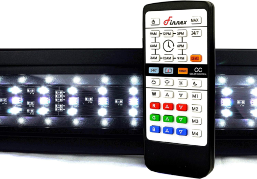 Finnex Planted+ 24/7 LED KLC Aquarium Light, 30 Inch, Sleek Black