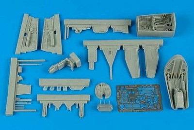 Aires Hobby 1/48 HE162A Cockpit Set Rueda Bay para Tam 4359