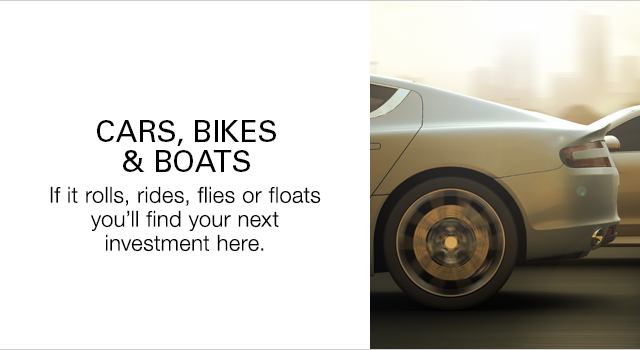 Cars, Bikes, Boats | Shop Now