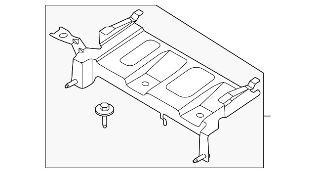 Genuine Ford Inner Bracket K2GZ-12A659-D