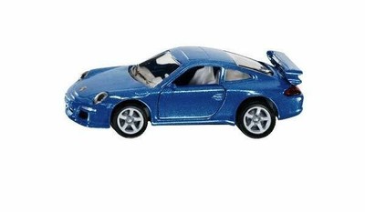 Porsche 911 997 Carrera S Coupe Blue Siku Super 1006 1:55 Diecast Toy Car