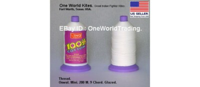 Kite Line. 1 Spool. Kite Thread. Oswal. Cotton. 9 Chord. USA.
