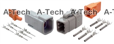 Deutsch 6Pin DTM04/DTM06 Engine Gearbox waterproof electrical connector 18-22AWG