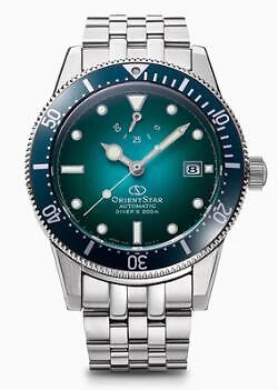 Pre-owned Orient Star Rk-au0602e Green Diver 1964 2nd Edition Men's Watch In Box