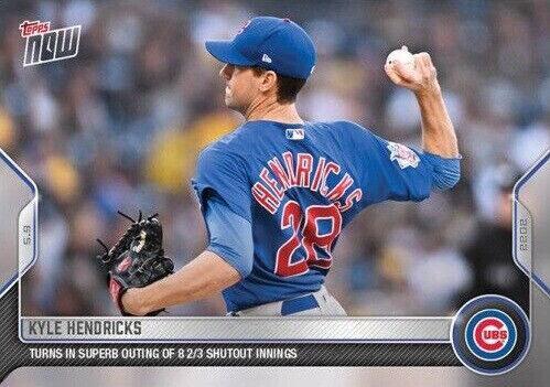 2022 Topps Now - Kyle Hendricks #157