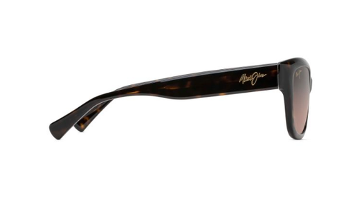 Pre-owned Maui Jim Plumeria Mjrs768 10 (plumeria) Brown Tortoise Sunglasses In Pink